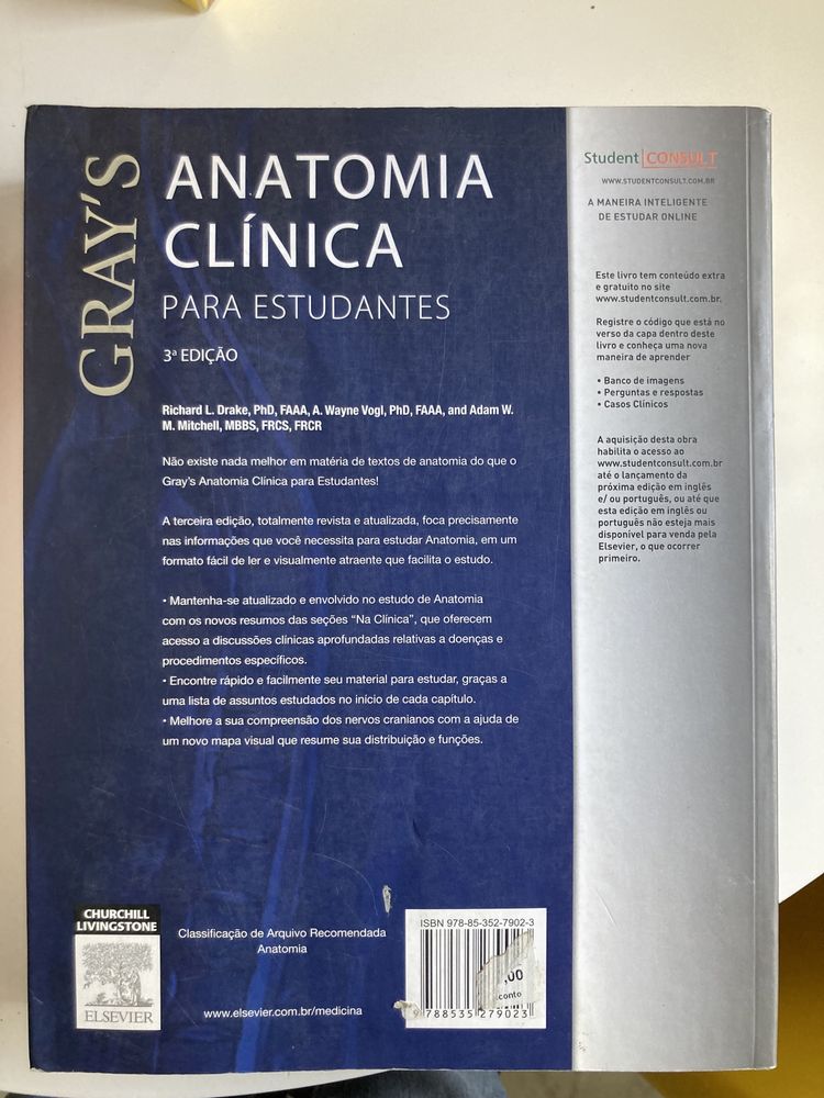Gray’s anatomia clinica para estudantes 3 edicao