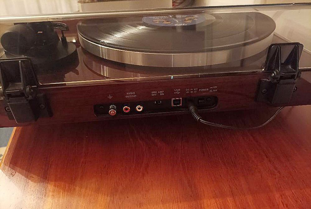 Gramofon THORENS TD 202 Fornir ORZECH połysk + karton OKAZJA