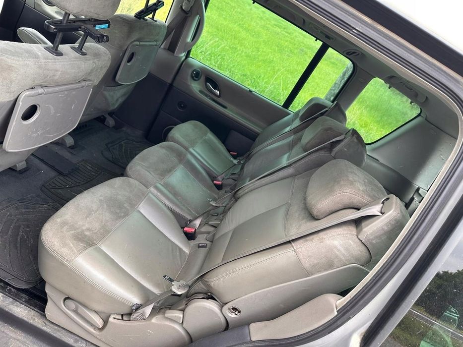 RENAULT ESPACE IV 4 KAMPER fotel pasażera 2 i 3 rząd SKÓRY LIFT