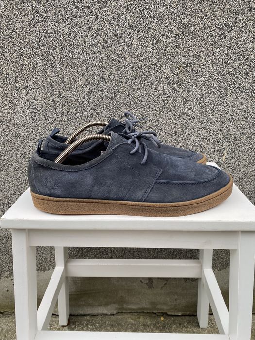 Оригінал замшеві кросівки Fred Perry Shields B1166 45р 29см