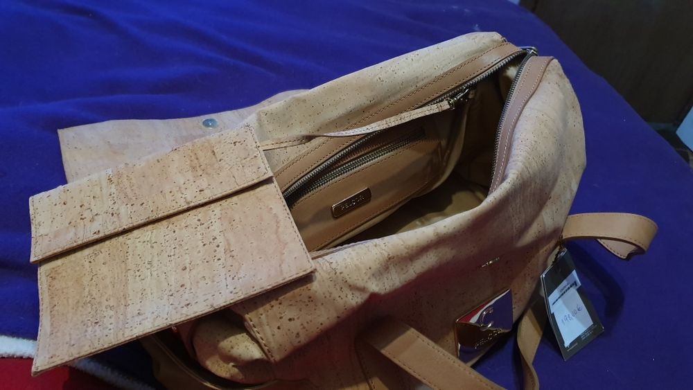 Mala senhora pele cortiça Pelcor