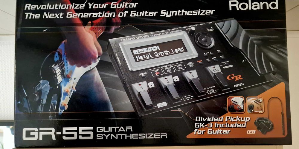 roland GR-55 syntezator gitary + GK-3 pickup