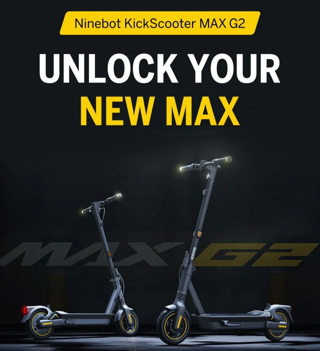 Ninebot G2 Прошивка розблокування збільшення швидкості Ремонт амортиза