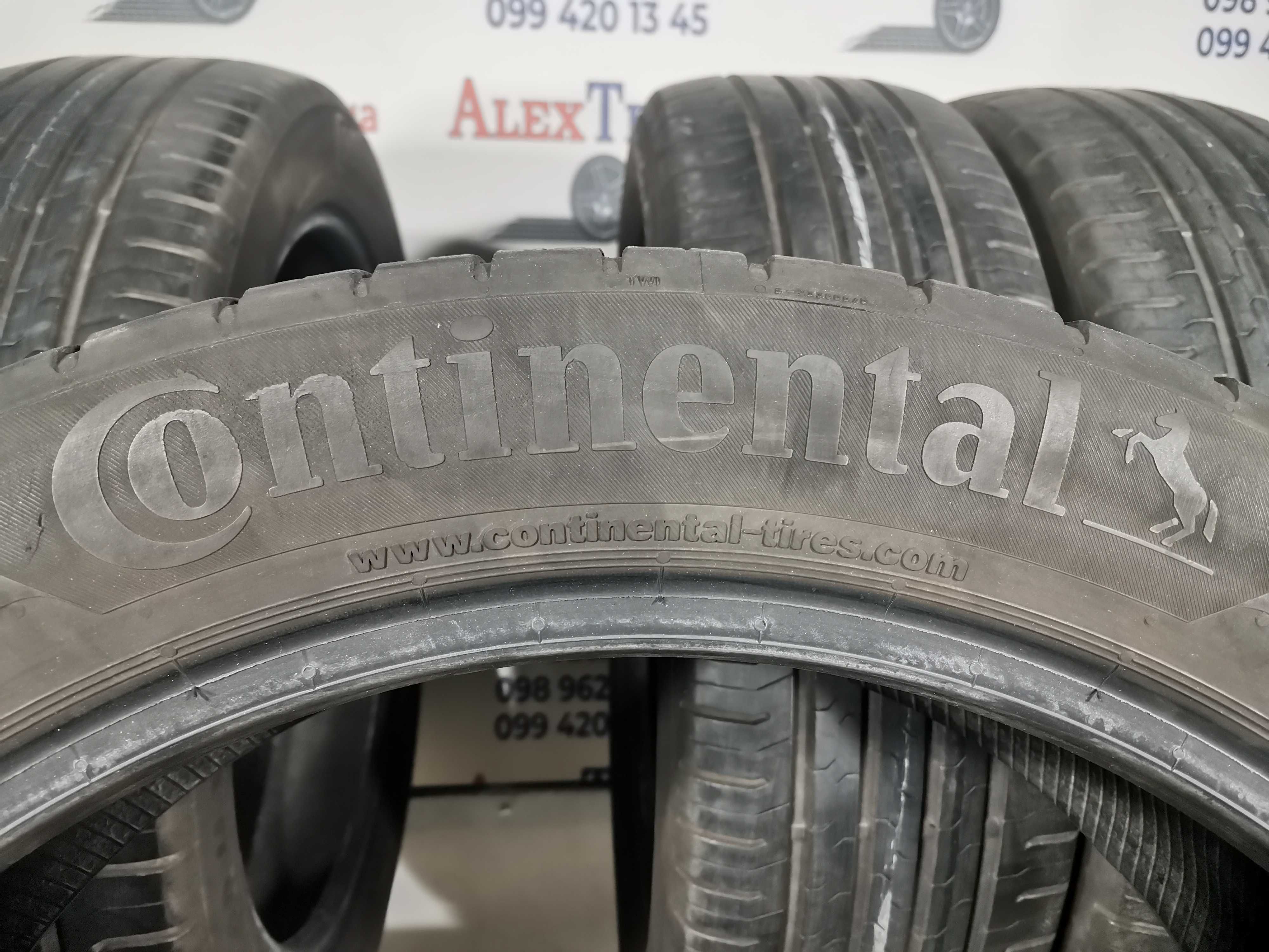 4 шт. 195/55 R20 Continental ContiEcoContact 5 XL літні шини б/у