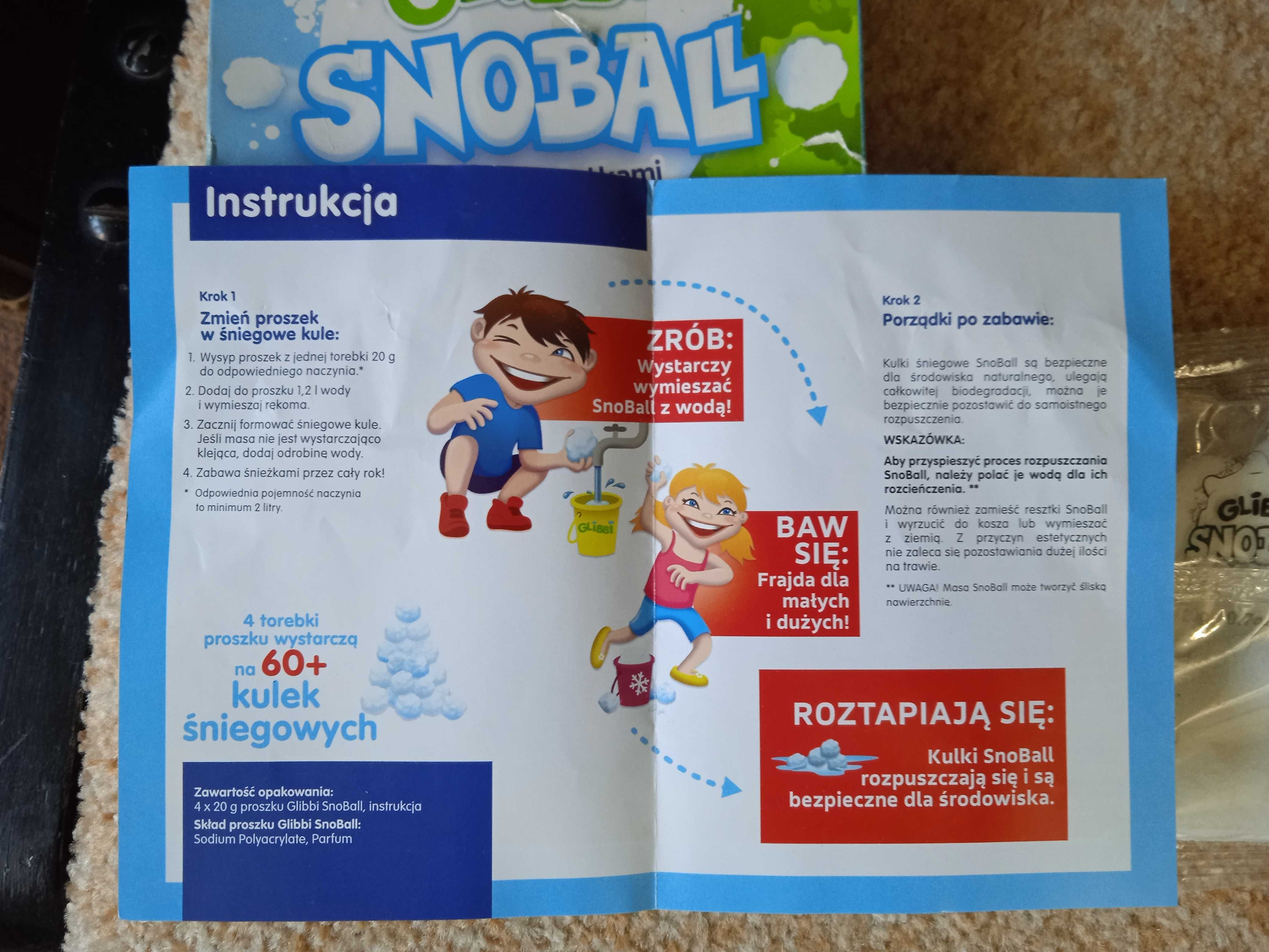 Снежки в любое время года Simba Glibbi Snowball
