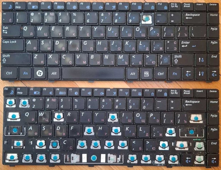 Клавіатури для Ноутбука Sumsung NP - R 518, вживані