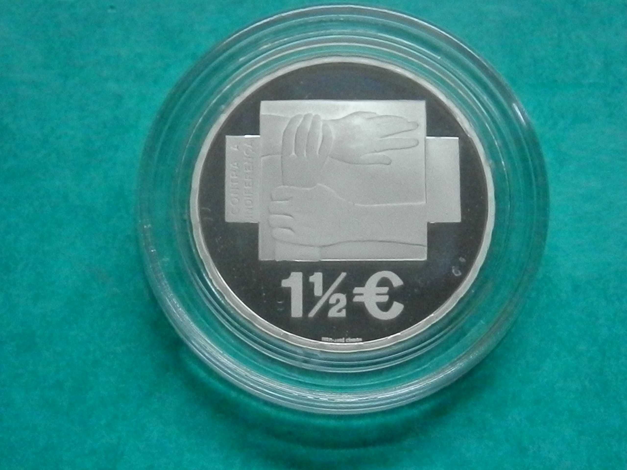 836 - Euro: 1,50 euros AMI 2008 Proof, por 52,00