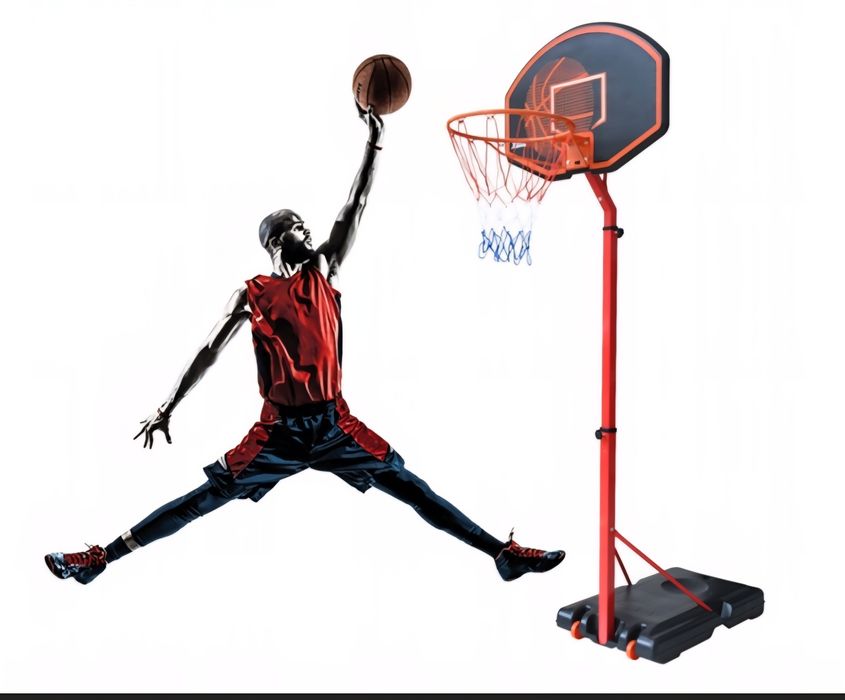 Kosz ze stojakiem.  Koszykówka