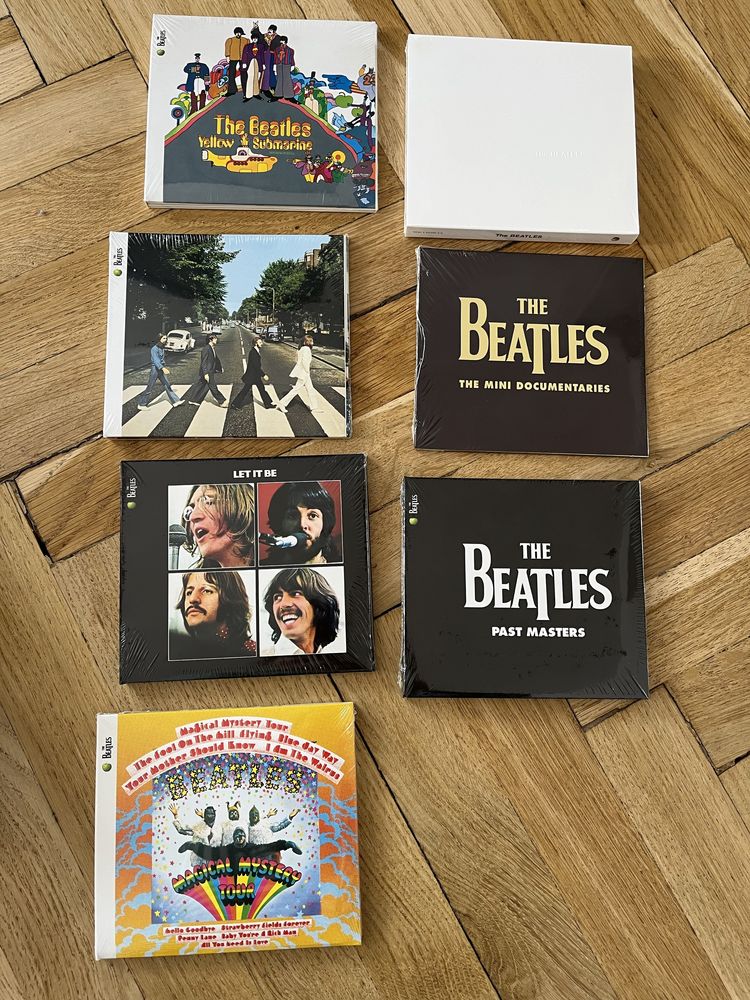 The beatles, komplet płyt CD, wydanie kolekcjonerskie
