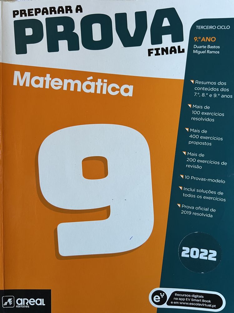 Preparar a prova final Matematica - Areal Editores