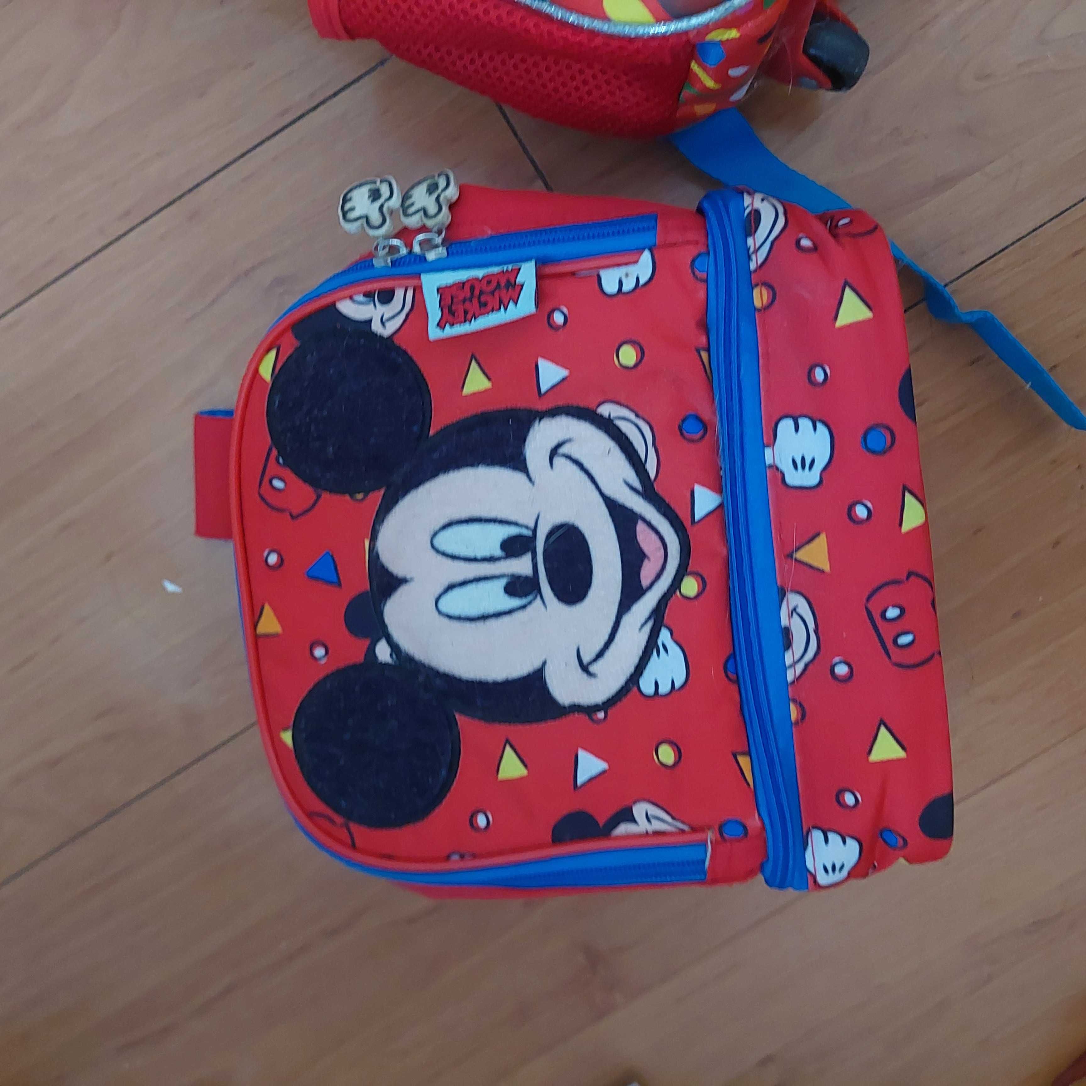 Mochila trolley mickey+lancheira