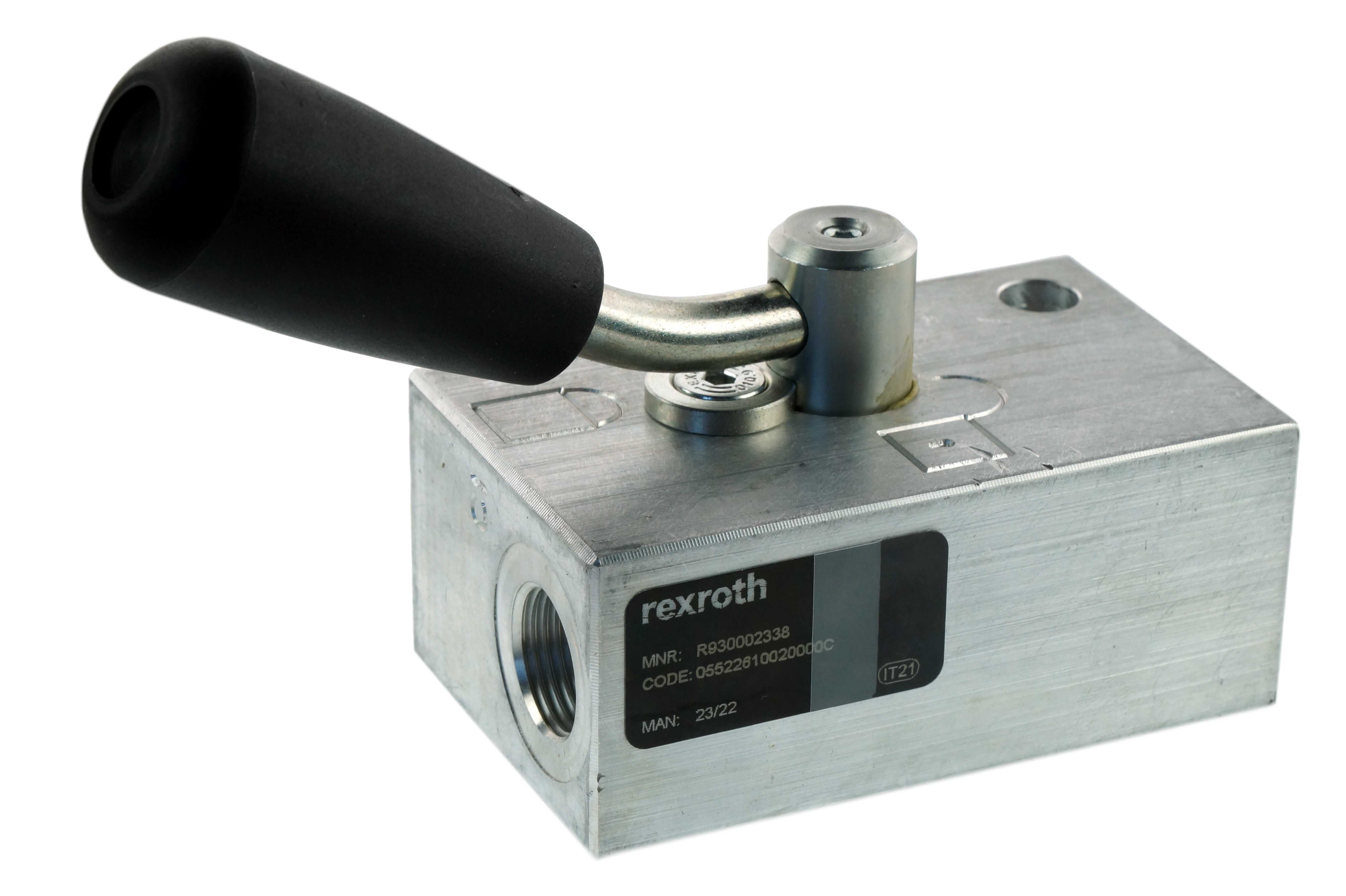 Zamek podpory REXROTH z ręcznym odcięciem 3/8'