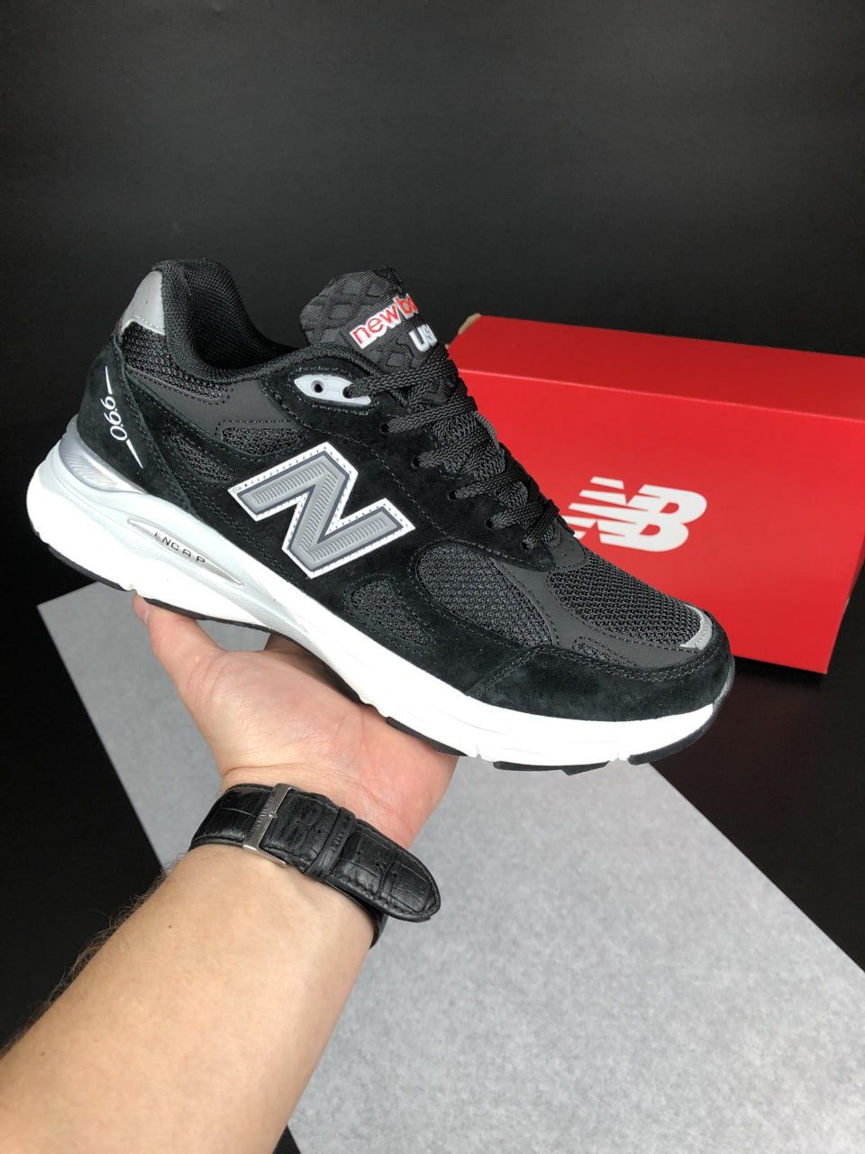 Без предоплат! Кроссовки мужские сетка New Balance 990 сетка 41-46р