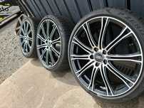 [K21] KOŁA LETNIE,ALUFELGI 19'' 5x112 AUDI A4 B8,B9,A6 C6+235/35R19.
