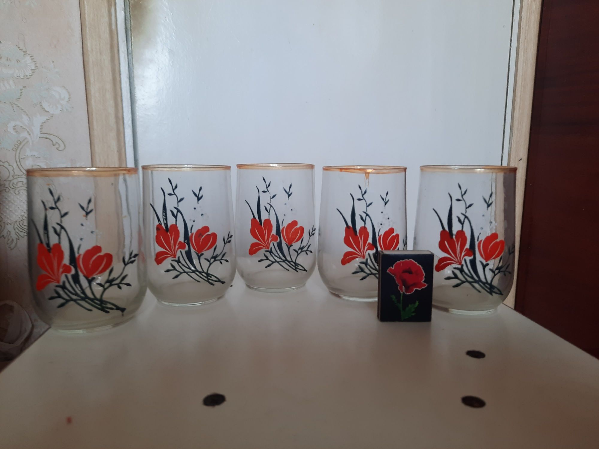 Красивые советские стаканы