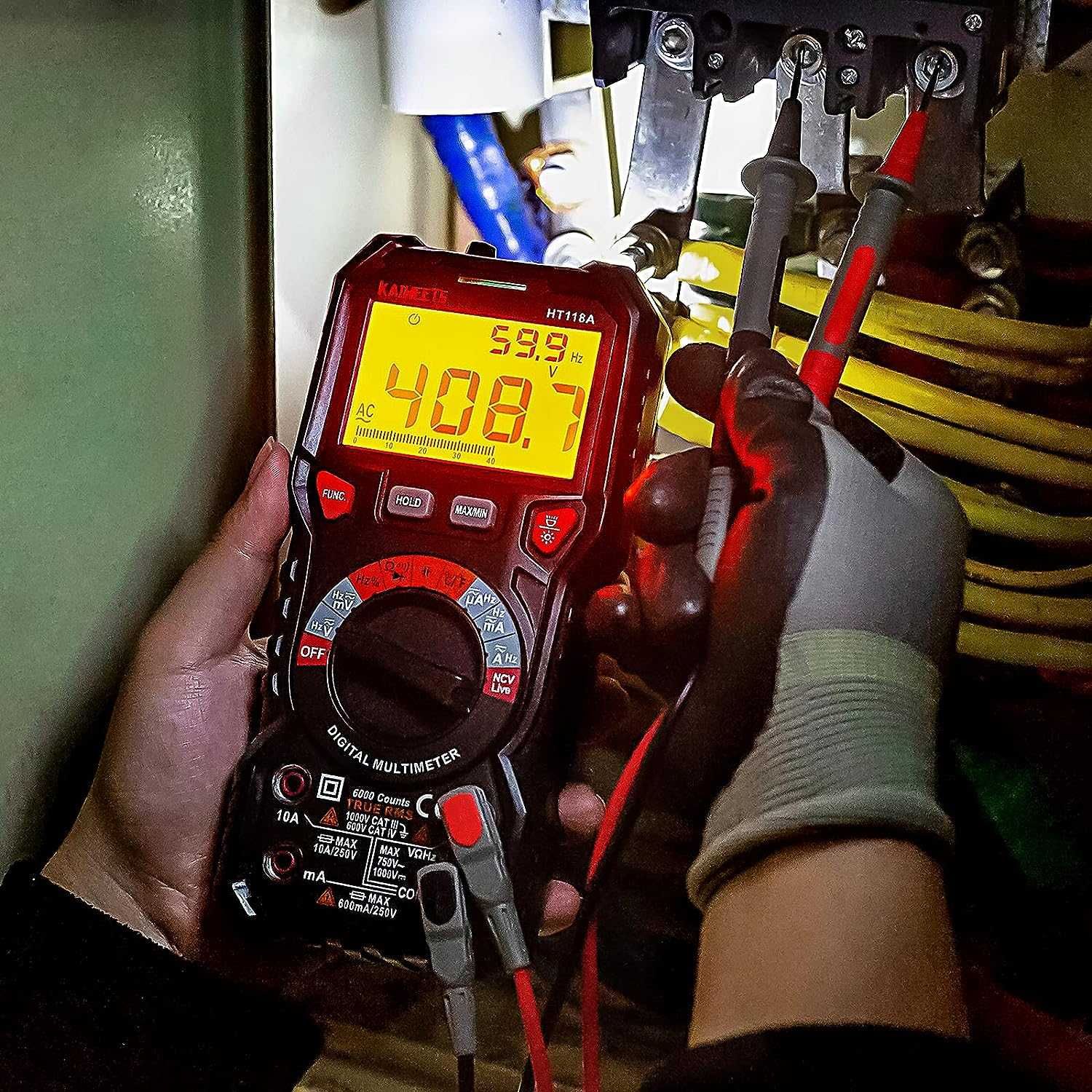 Multimetr ręczny Kaiweets HT118A
