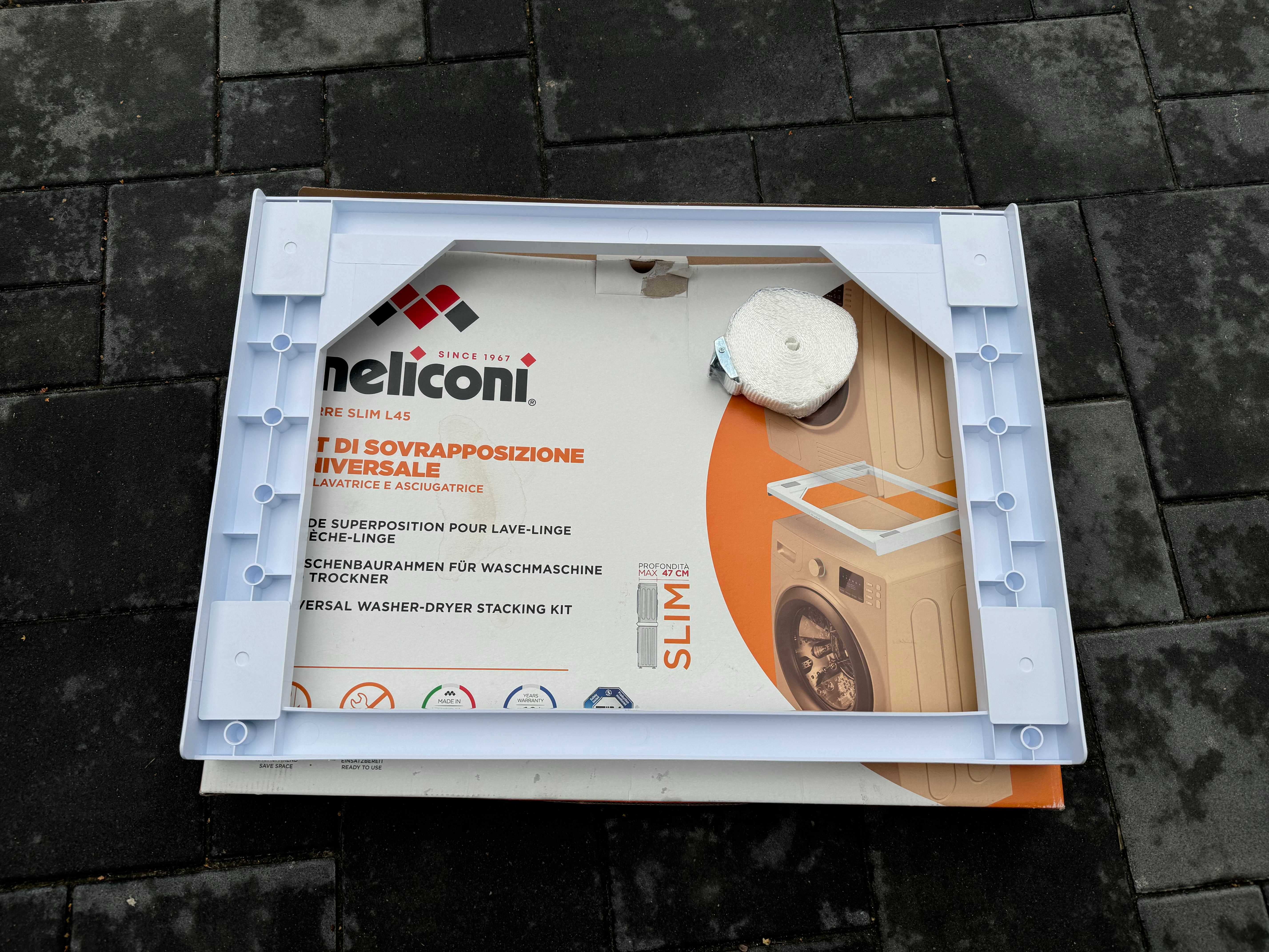 Meliconi Torre Slim L45 Łącznik pralki z suszarką