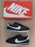 Nike Cortez Leather Czarne (Black/White) 42,5 (27cm) jak NOWE - OKAZJA