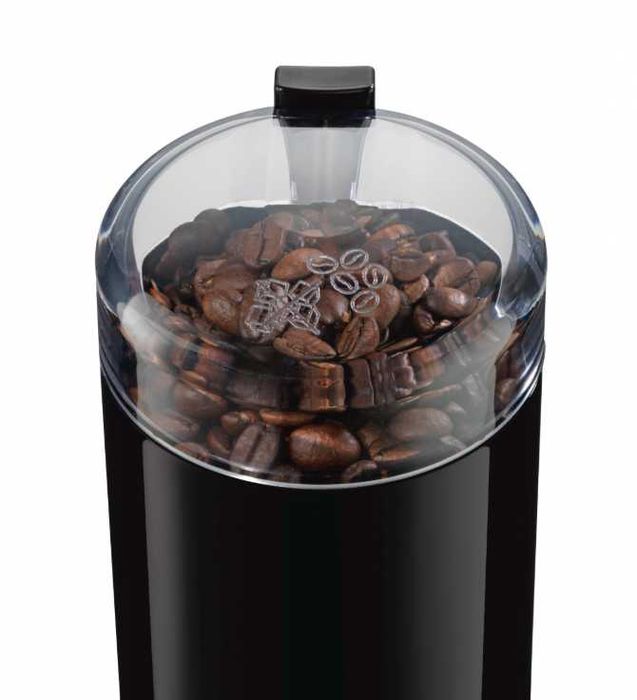 BOSCH Młynek do Kawy Elektryczny  Mocny 180W Ostrza stal, Сzarny