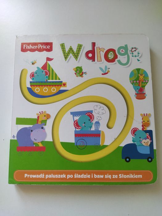 Książeczka Fisher Price W drogę