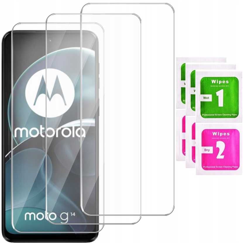 3szt Szkło Hartowane do Motorola Moto G14