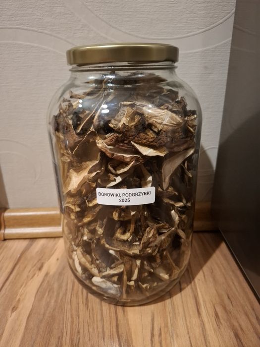 Borowiki, podgrzybki, zajączki - grzyby suszone