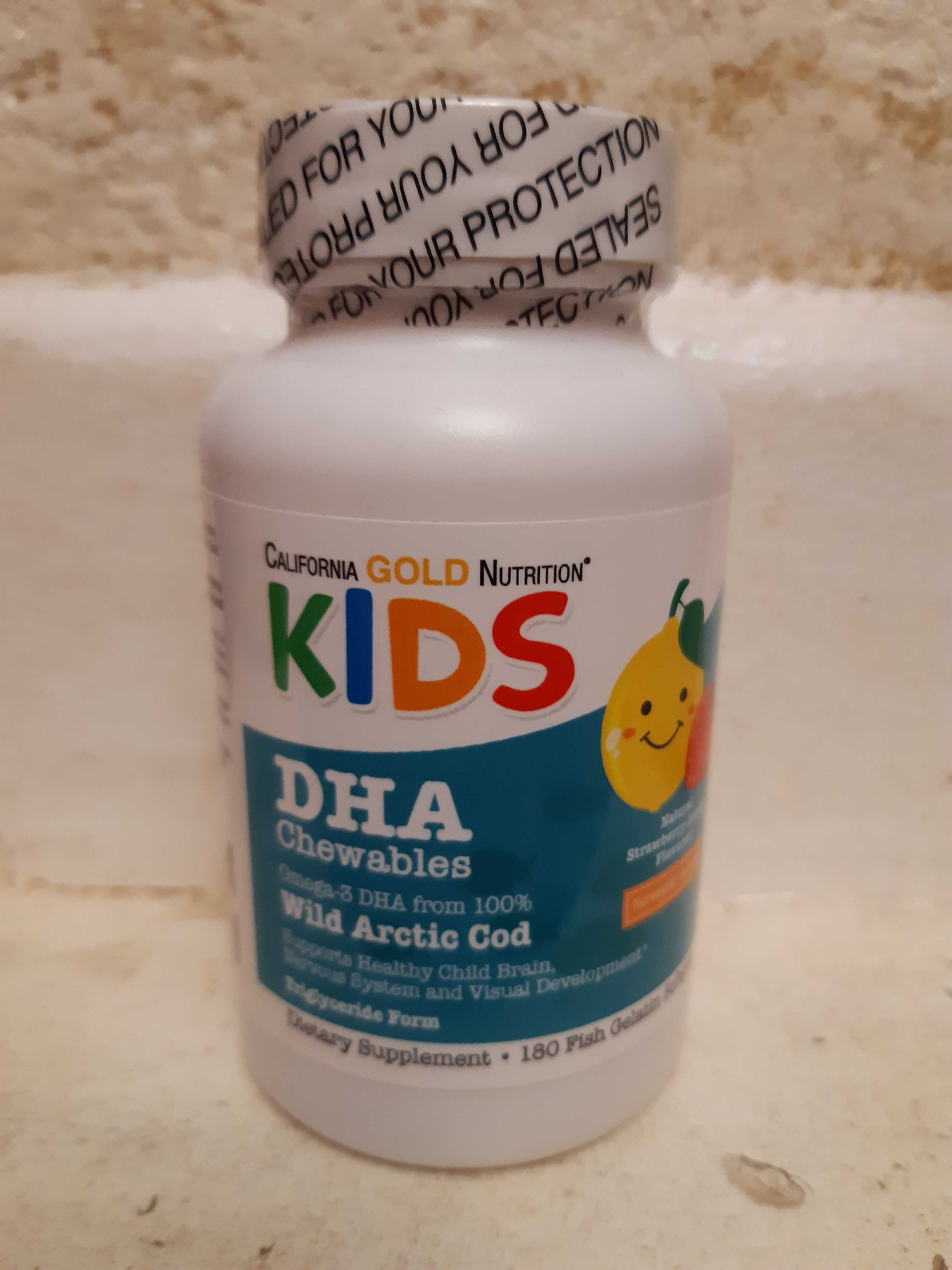 Омега рибячий жир ДГК для дітей California Gold Nutrition ай гербер