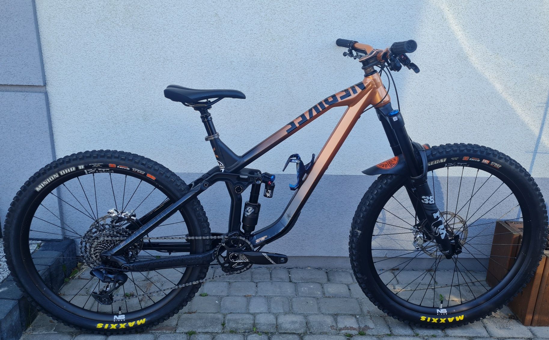 Unikat! Rower Enduro NS Bikes Define 170 plus upgrade