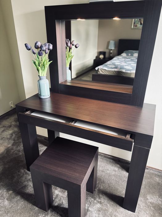 Toaletka konsola lustro podswietlene