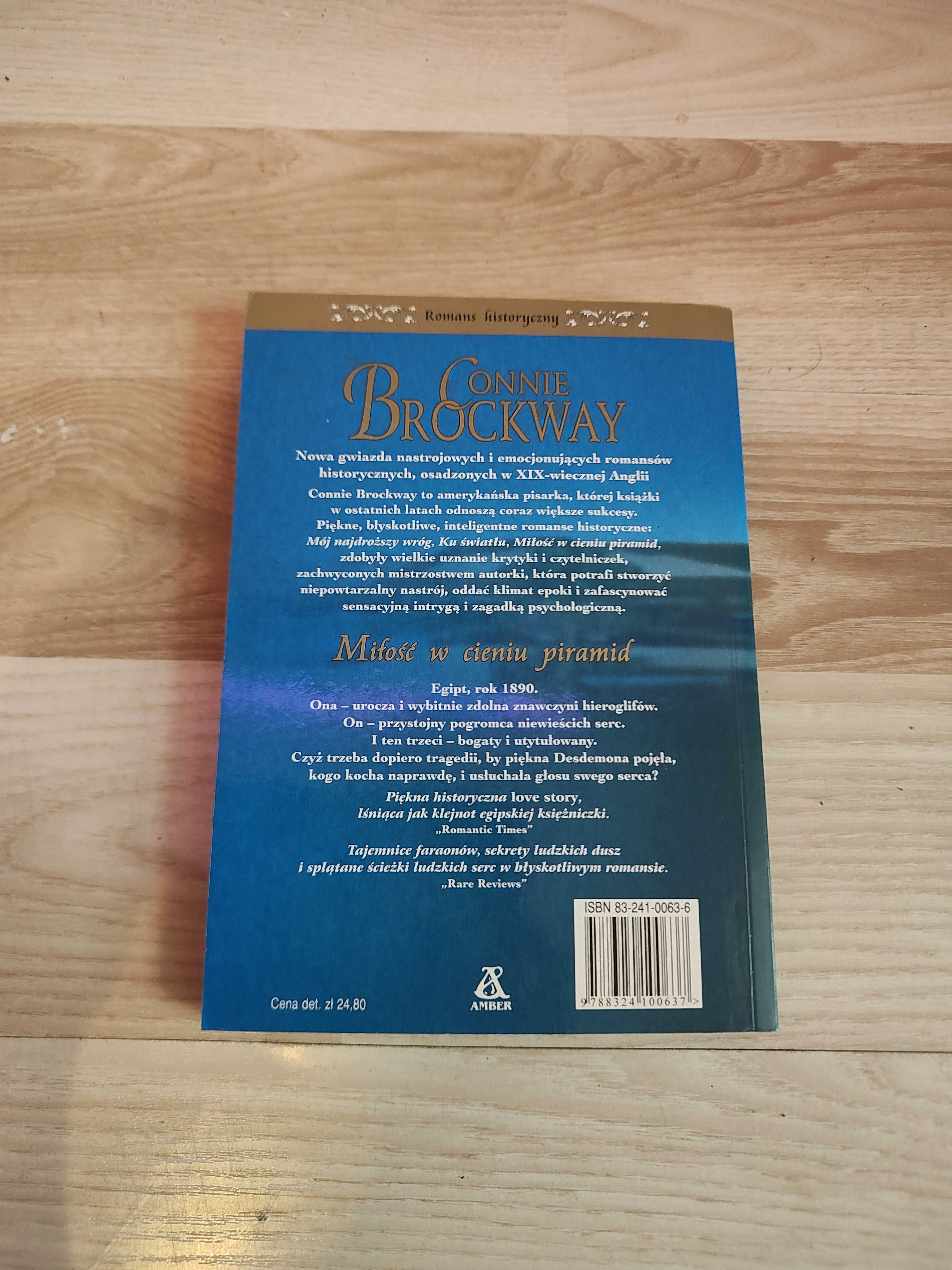 Miłość w cieniu piramid Connie Brockway