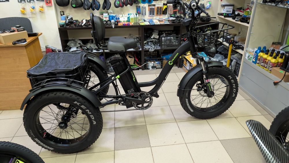 Электровелосипед E-Tricycle Cruzzer Turbo Pro