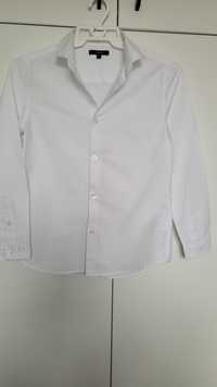 Koszula biała dla chłopca, 10-11 lat, 140 cm