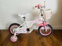 rower dziewczęcy happy baby 12 cali boczne kółka