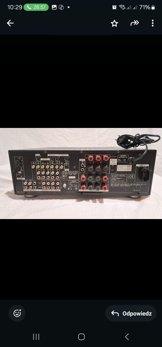 Amplituner sony str db 725