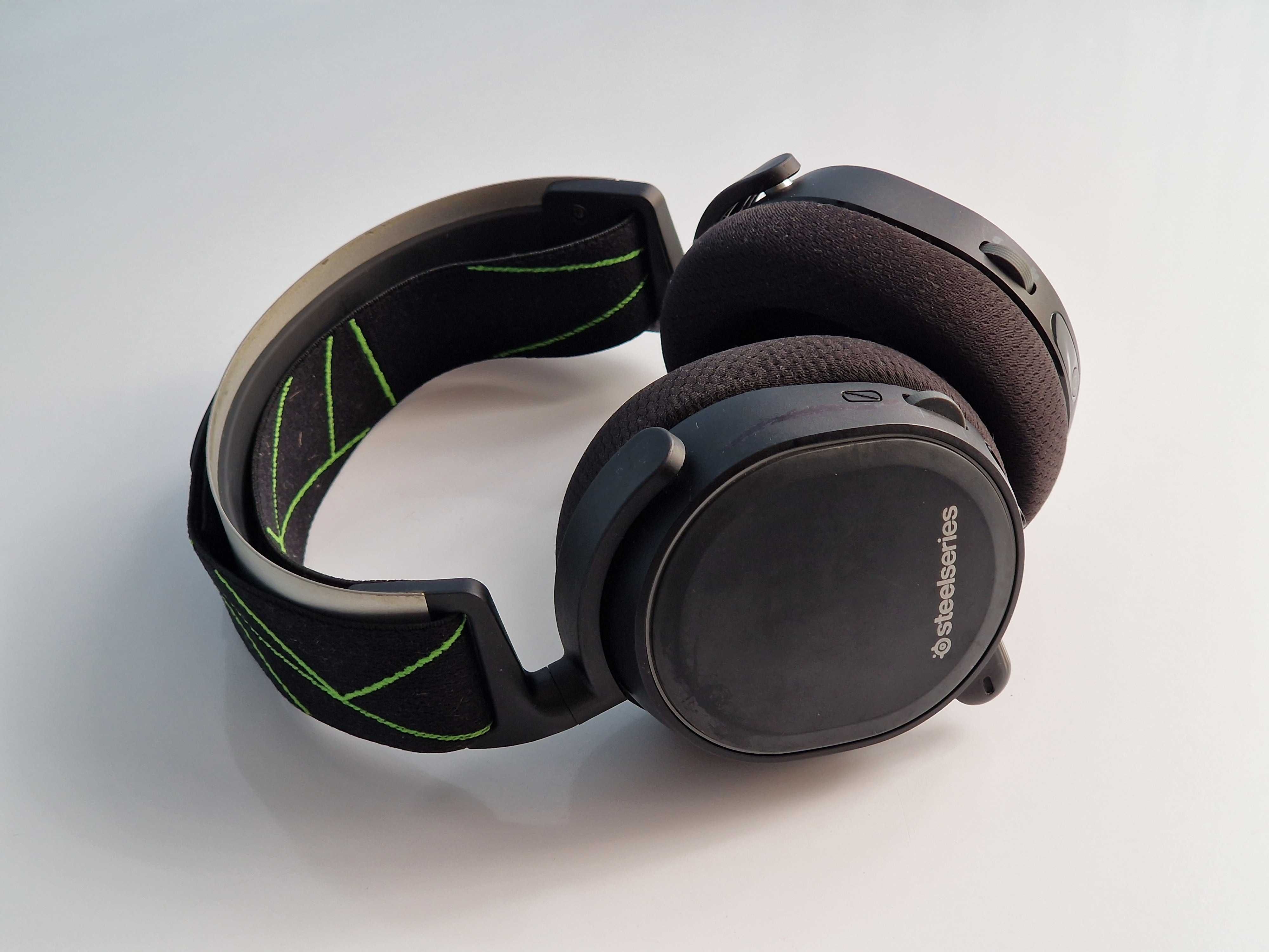 Słuchawki bezprzewodowe nauszne SteelSeries Arctis 7 czarne