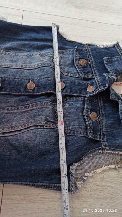 Kamizelka damska dżinsowa r 36, 38 Denim