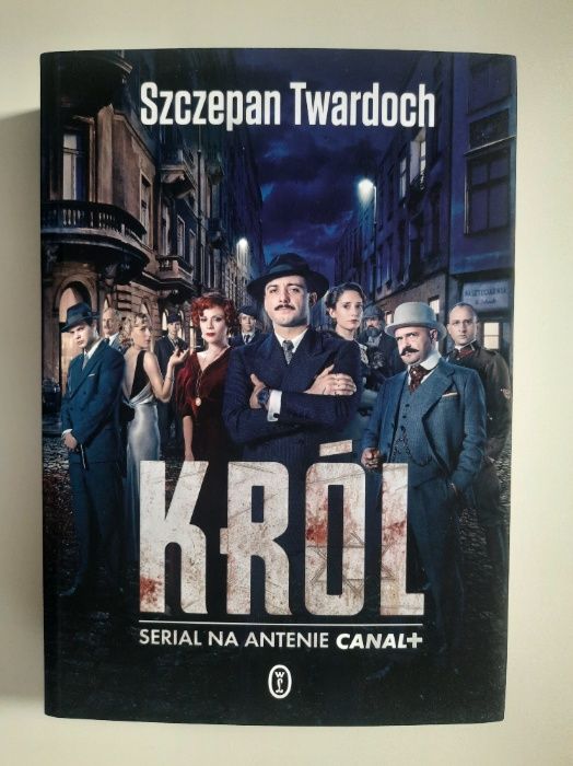 Król Szczepan Twardoch okładka filmowa