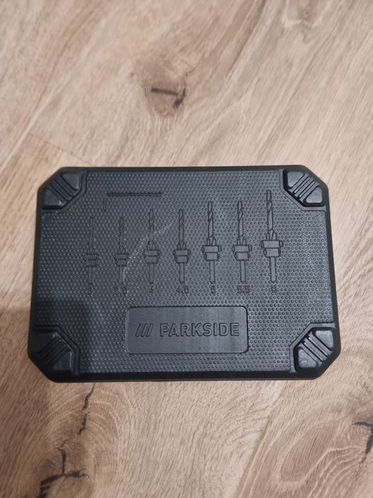 Zestaw wierteł do drewna z ogranicznikami głębokość marki PARKSIDE 7st