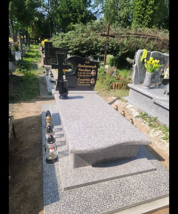 Nagrobki 4500 zł z montażem. Nagrobki śląsk GWARANCJA!! Gliwice