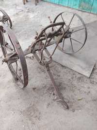 Кінний колісний тягач метал ретро реманент домашнього господарства