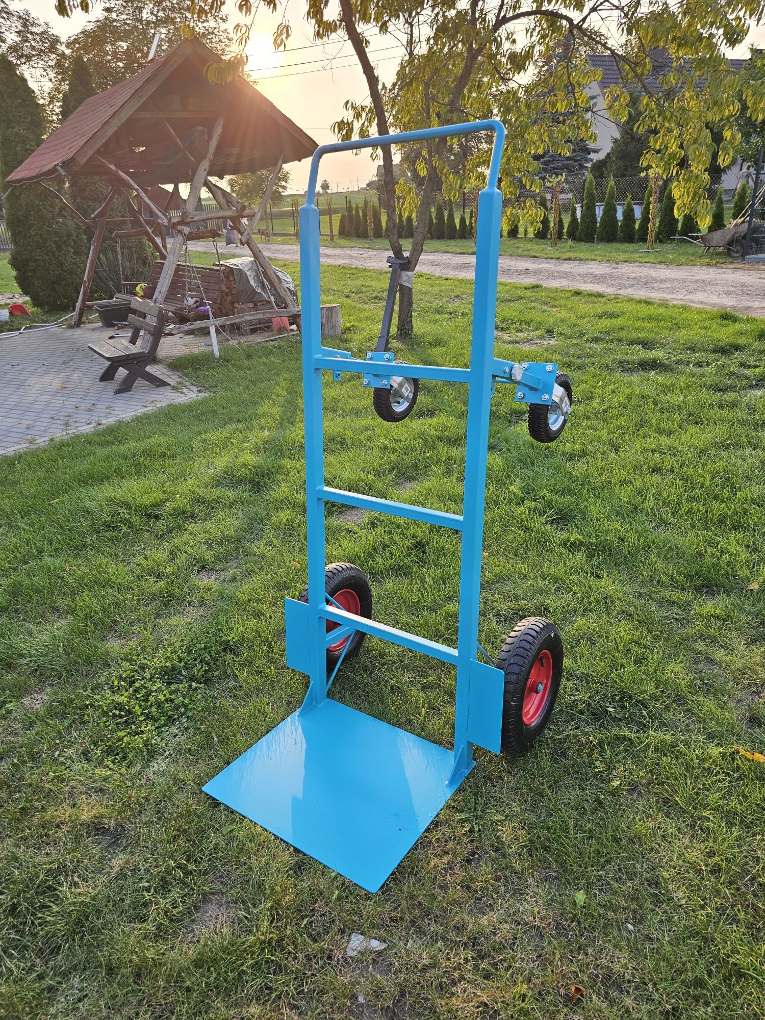 Wózek transportowy do dmuchańcóŵ, dmuchaniec, zjeżdżalnia