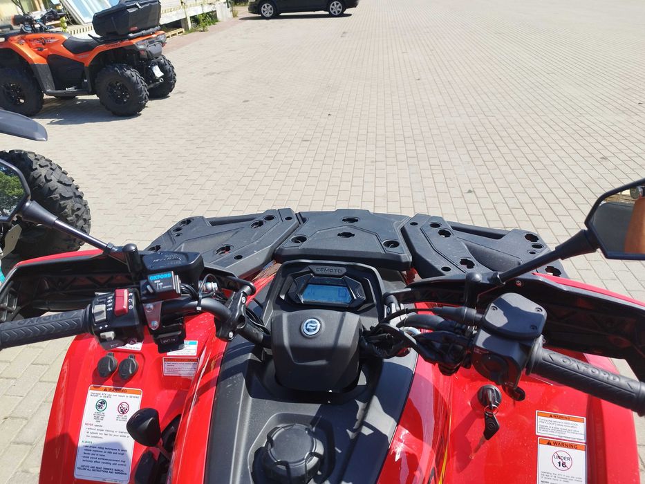 CFmoto 520 wspomaganie kufer Ełk