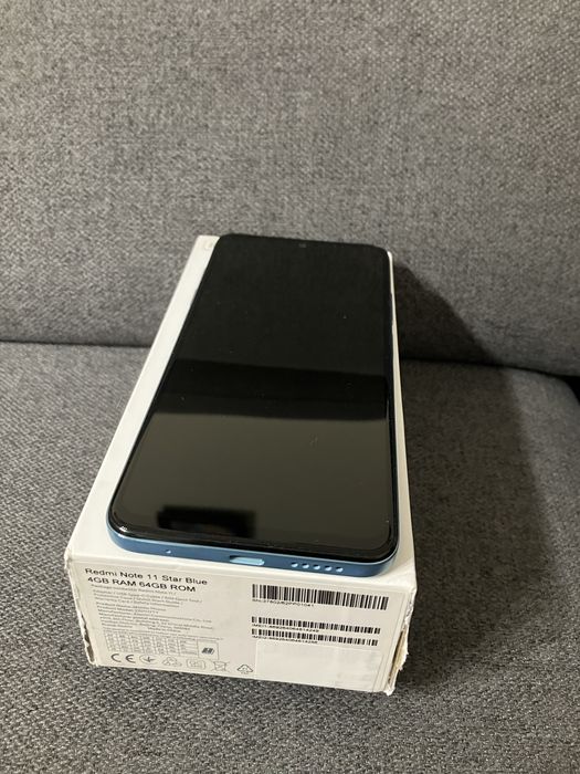 Nowy Smartfon Xiaomi Redmi Note 11 4/64GB 6.43” 90Hz Niebieski