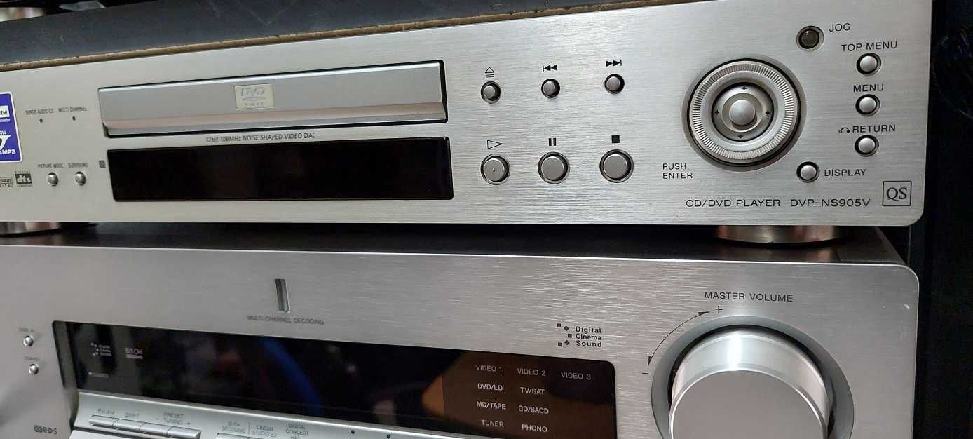 Sony STR-DB870+Turntable PS-T15+colunas 5.1 THX-2