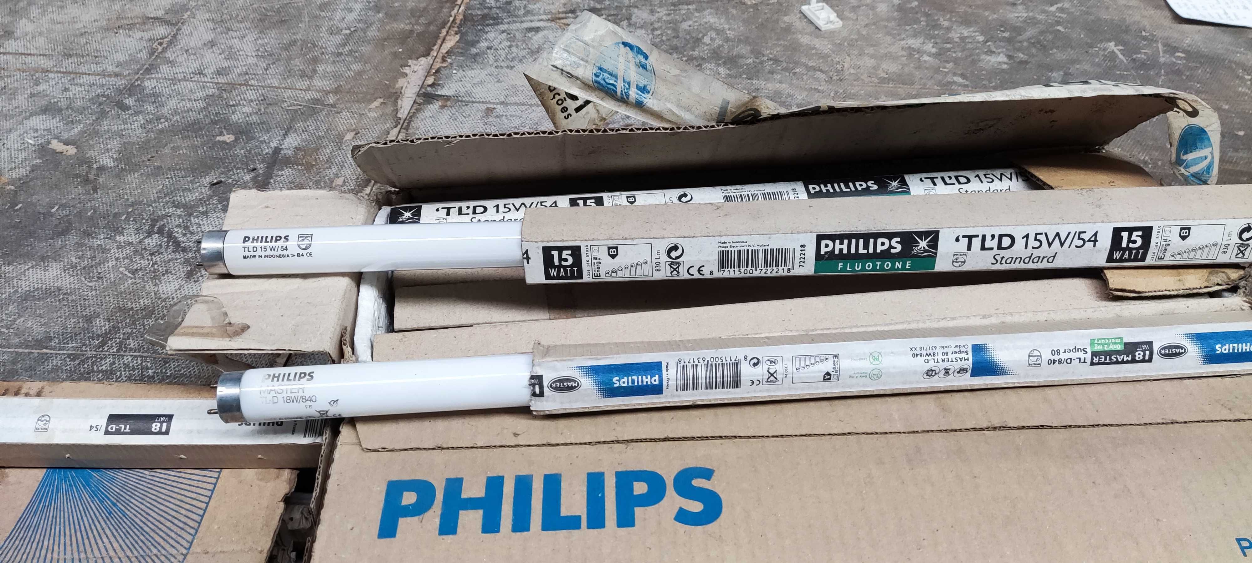 Lote Várias Lâmpadas Fluorescentes Philips