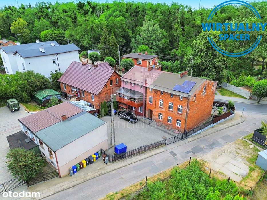 Kamienica z 2 mieszkaniami, budynek gospodarczy