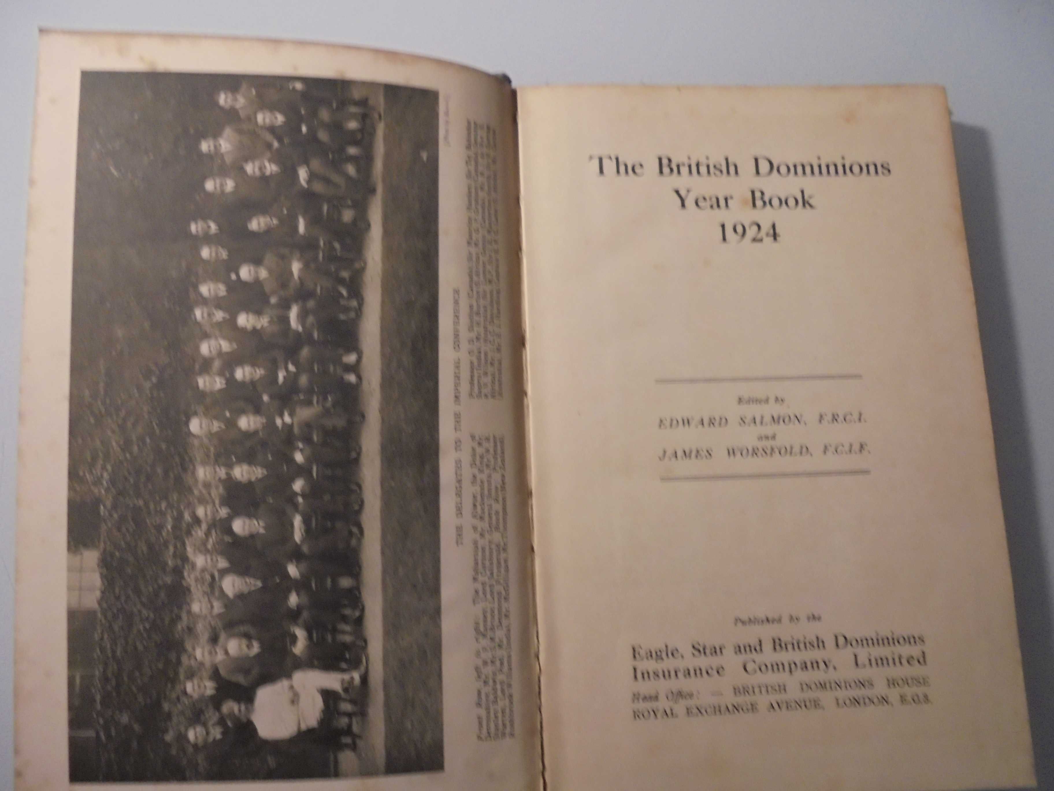 Salmon (Edward-James Worsfold);The British Dominions Year Book-1927