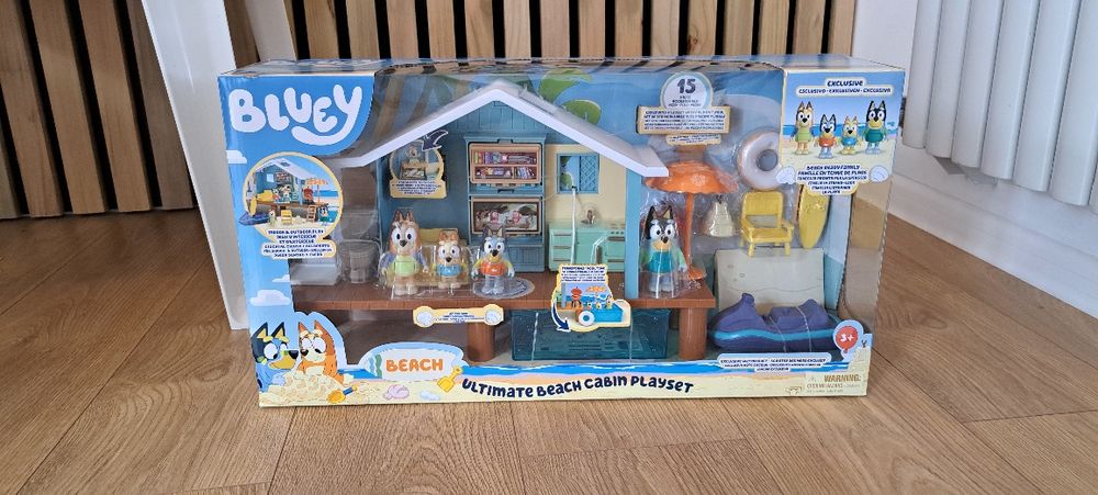 Bluey domek z basenem nowe