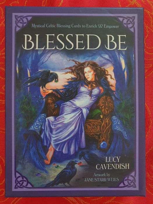 Magiczne Karty Błogosławieństwa z książeczką po angielsku. Wyrocznia