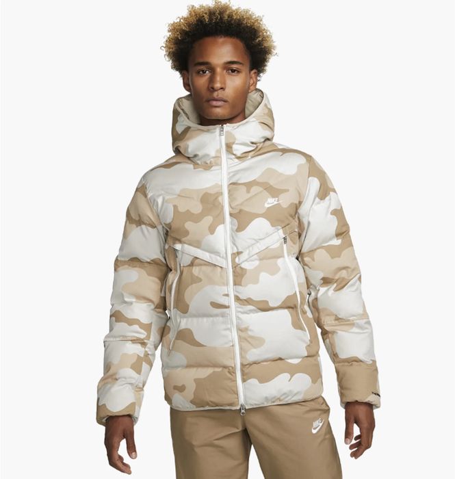 Мужская зимняя куртка Nike Sportswear Therma-Fit Windrunner Beige S,L